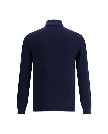 Svevo Blue Cotton Cardigan