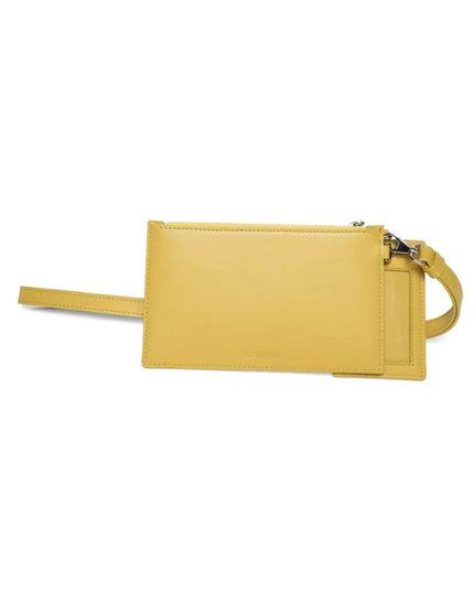 Lanvin "Sunshine Yellow Leather Men Wallet"