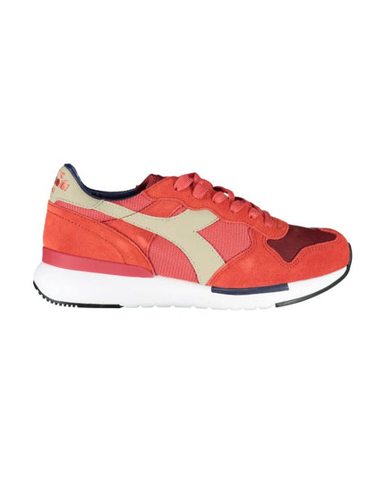 Diadora Red Leather Women Sneaker