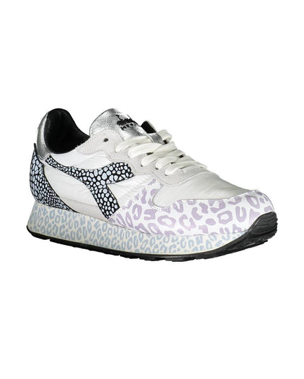 Diadora White Fabric Women Sneaker
