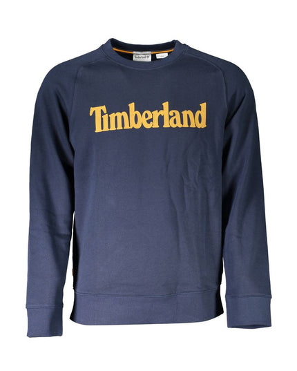 Timberland Blue Cotton Men Sweater