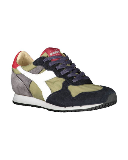 Diadora Green Leather Women Sneaker
