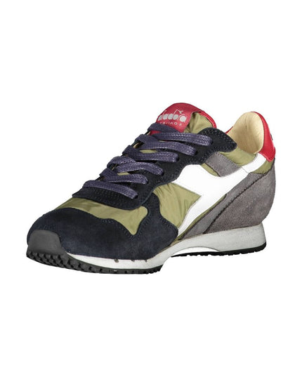 Diadora Green Leather Women Sneaker