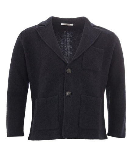 KANGRA Elegant Woolen Blue Jacket for Men
