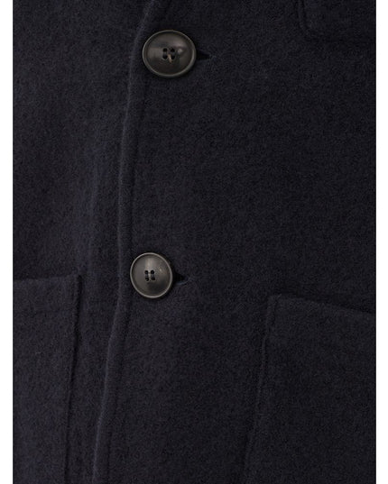 KANGRA Elegant Woolen Blue Jacket for Men