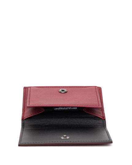 Dolce & Gabbana Red Calfskin Wallet
