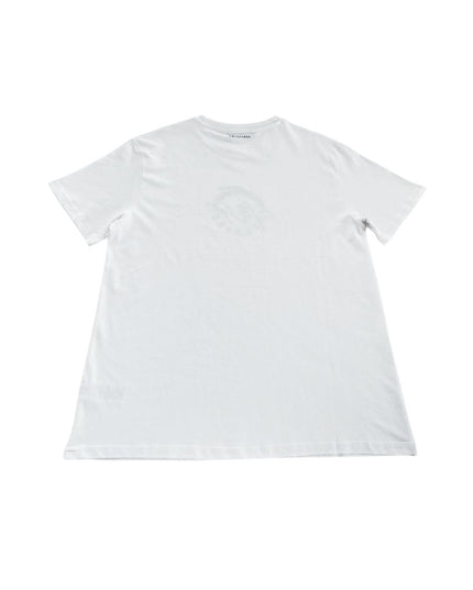 Trussardi Beachwear White Cotton Men T-Shirt