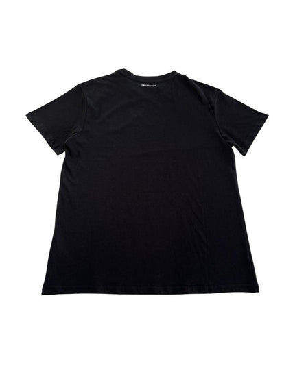 Trussardi Beachwear Black Cotton Men T-Shirt