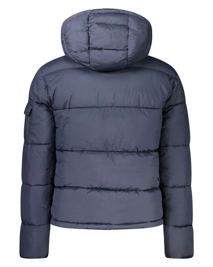 North Sails Blue Polyester Men Jacket