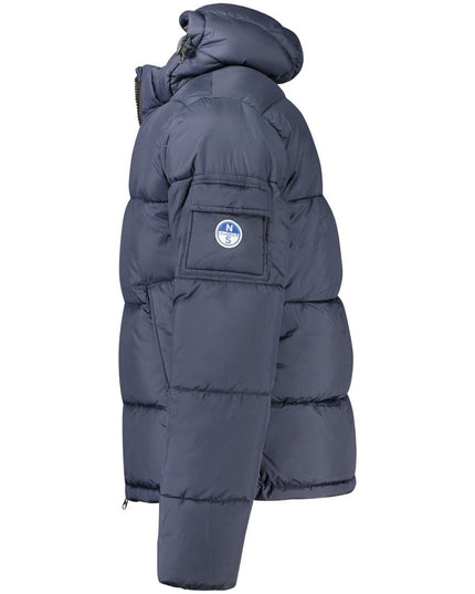 North Sails Blue Polyester Men Jacket