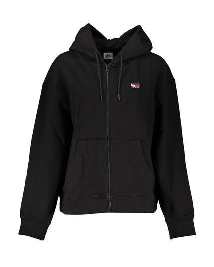 Tommy Hilfiger Black Cotton Women Sweater