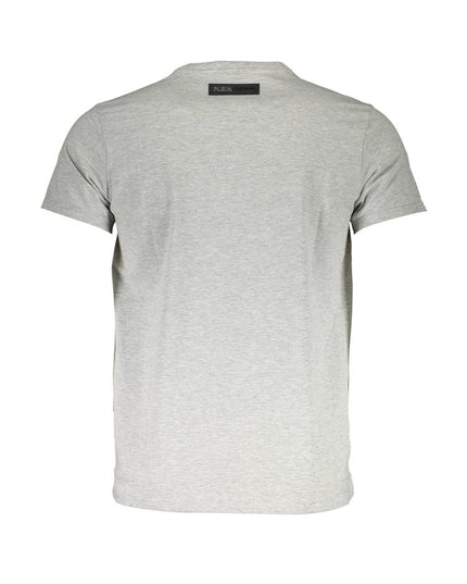 Plein Sport Brown Cotton Men T-Shirt