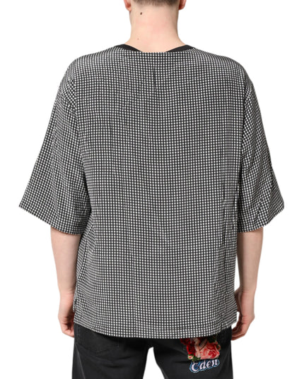 Dolce & Gabbana Black Graphic Print Short Sleeve T-shirt