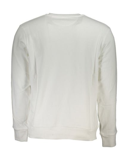 La Martina White Cotton Men Sweater