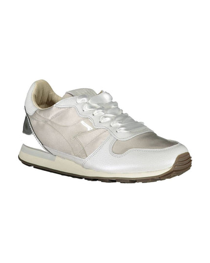 Diadora Gray Leather Women Sneaker