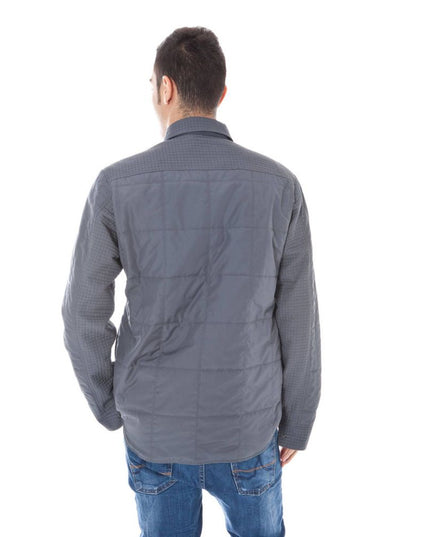 Calvin Klein Gray Polyester Men Jacket