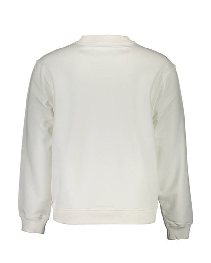Calvin Klein White Cotton Men Sweater
