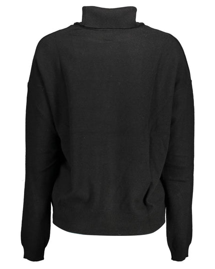 U.S. POLO ASSN. Black Wool Women Sweater