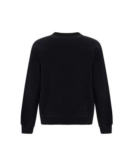 Dolce & Gabbana Black Cotton Sweatshirt