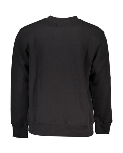 Calvin Klein Black Cotton Men Sweater