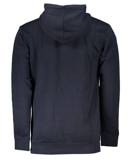 Cavalli Class Blue Cotton Men Sweater