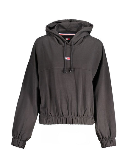 Tommy Hilfiger Black Cotton Women Sweater
