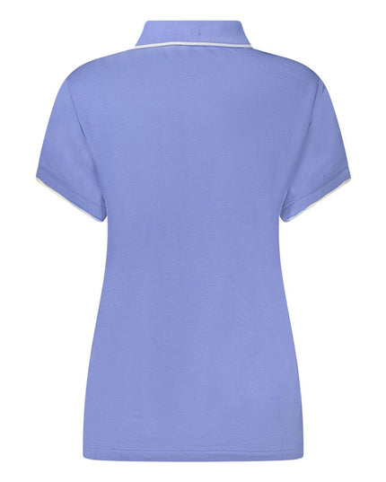 North Sails Blue Cotton Women Polo Shirt