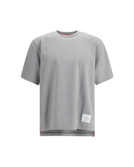 Thom Browne Gray Cotton T-Shirt