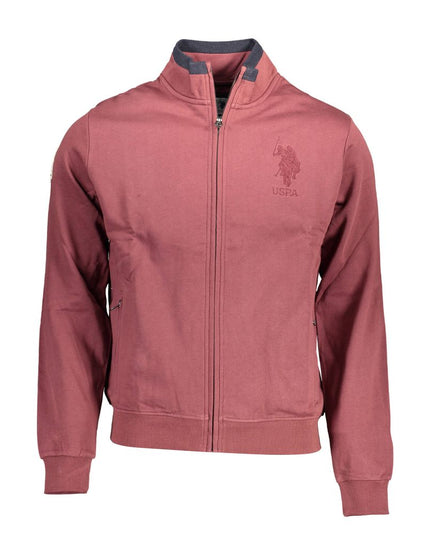 U.S. POLO ASSN. Purple Cotton Men Sweater