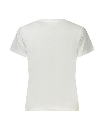 Guess Jeans White Cotton Women T-Shirt