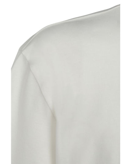 Jil Sander White Cotton T-Shirt