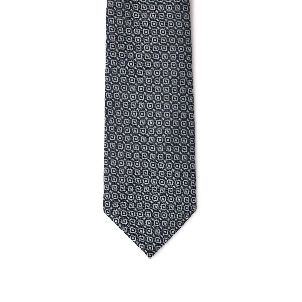 Jil Sander Gray Silk Ty