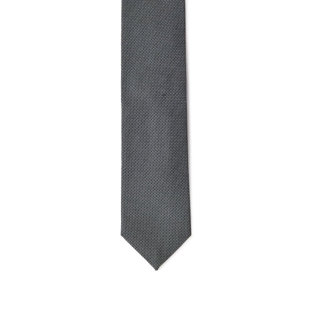 Jil Sander Gray Silk Ty