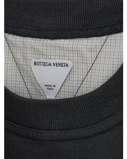 Bottega Veneta Gray Cotton T-Shirt