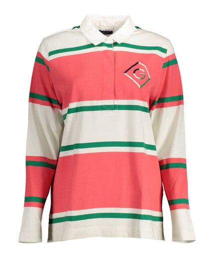 Gant Pink Cotton Women Polo Shirt