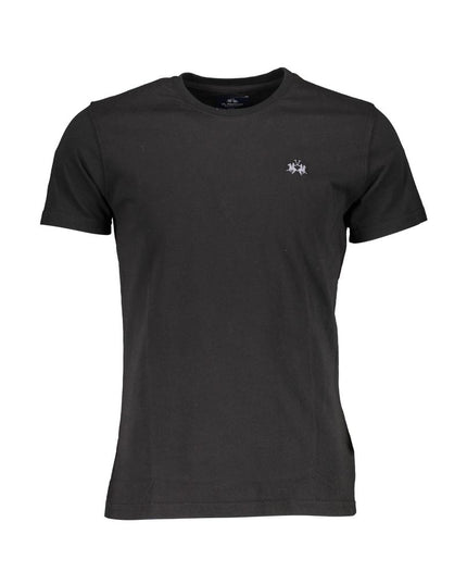 La Martina Elegant Short Sleeve Crew Neck Tee