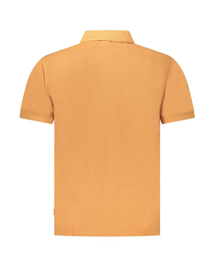 Pepe Jeans Orange Cotton Men Polo Shirt
