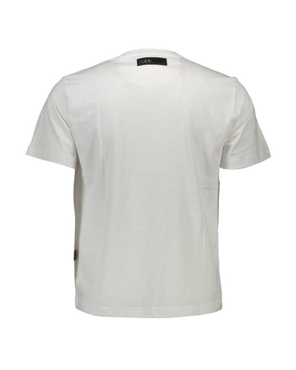 Plein Sport White Cotton Men T-Shirt