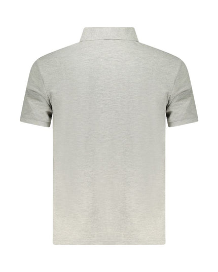 North Sails Gray Cotton Men Polo Shirt