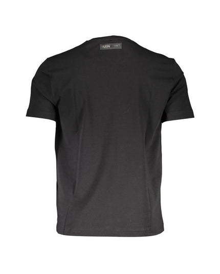 Plein Sport Black Cotton Men TShirt