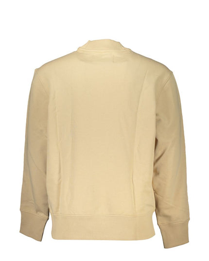 Calvin Klein Beige Cotton Men Sweater