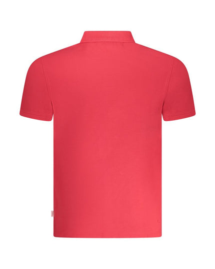 Pepe Jeans Red Cotton Men Polo Shirt