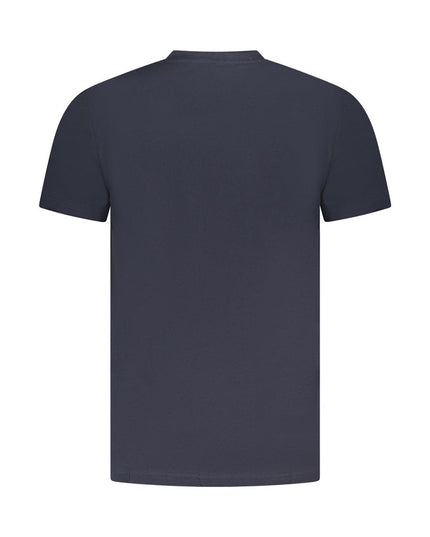 Cavalli Class Blue Cotton Men T-Shirt