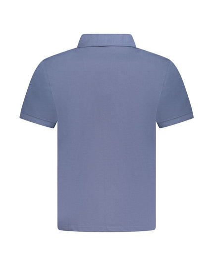 North Sails Blue Cotton Men Polo Shirt