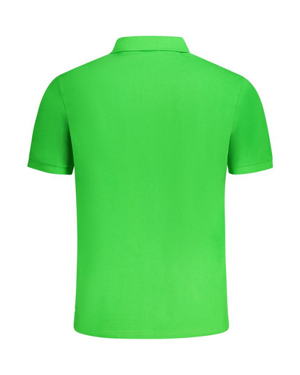 North Sails Green Cotton Men Polo Shirt