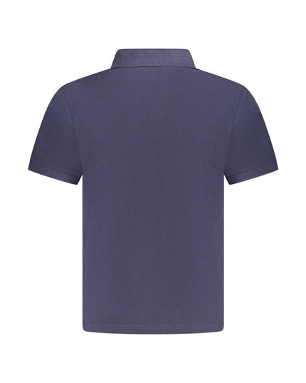 North Sails Blue Cotton Men Polo Shirt