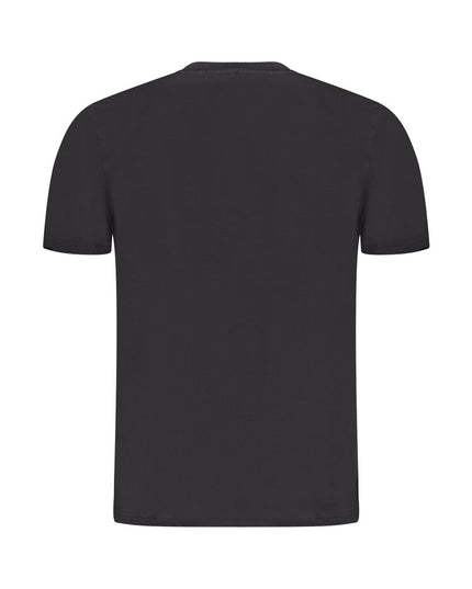 North Sails Black Cotton Men T-Shirt