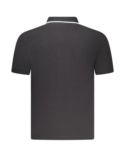 North Sails Black Cotton Mens Polo Shirt