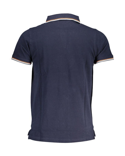 Norway 1963 Blue Cotton Men Polo Shirt