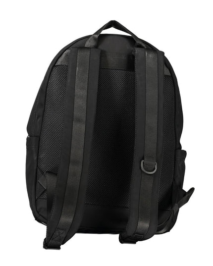 Tommy Hilfiger Black Polyester Backpack